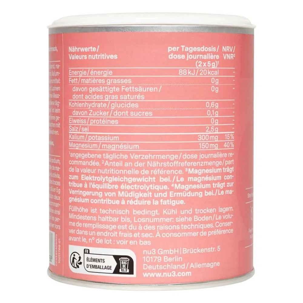 Elektrolyte Drink Berry>Nu3 Hot
