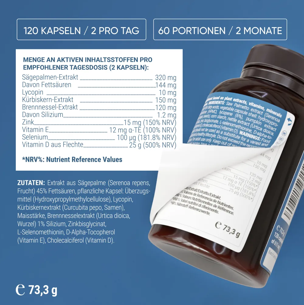 Nullure Prostata Komplex mit Saw Palmetto> Clearance