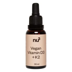 Premium Vegan Vitamin D3 + K2|Nu3 Best