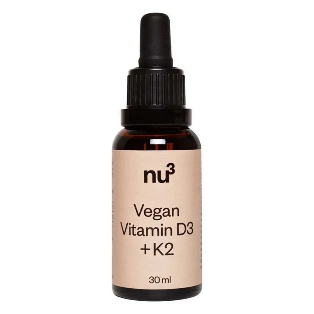 Premium Vegan Vitamin D3 + K2|Nu3 Best