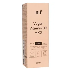 Premium Vegan Vitamin D3 + K2|Nu3 Best