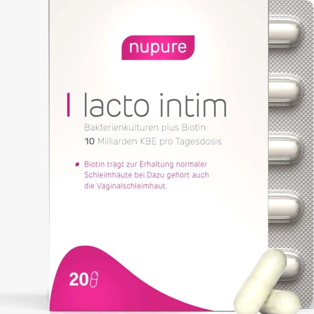 Nupure lacto intim - speziell für die Bedürfnisse der Frau>