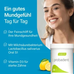 Nupure probadent - Lutschtabletten gegen Mundgeruch><noscript><img width=