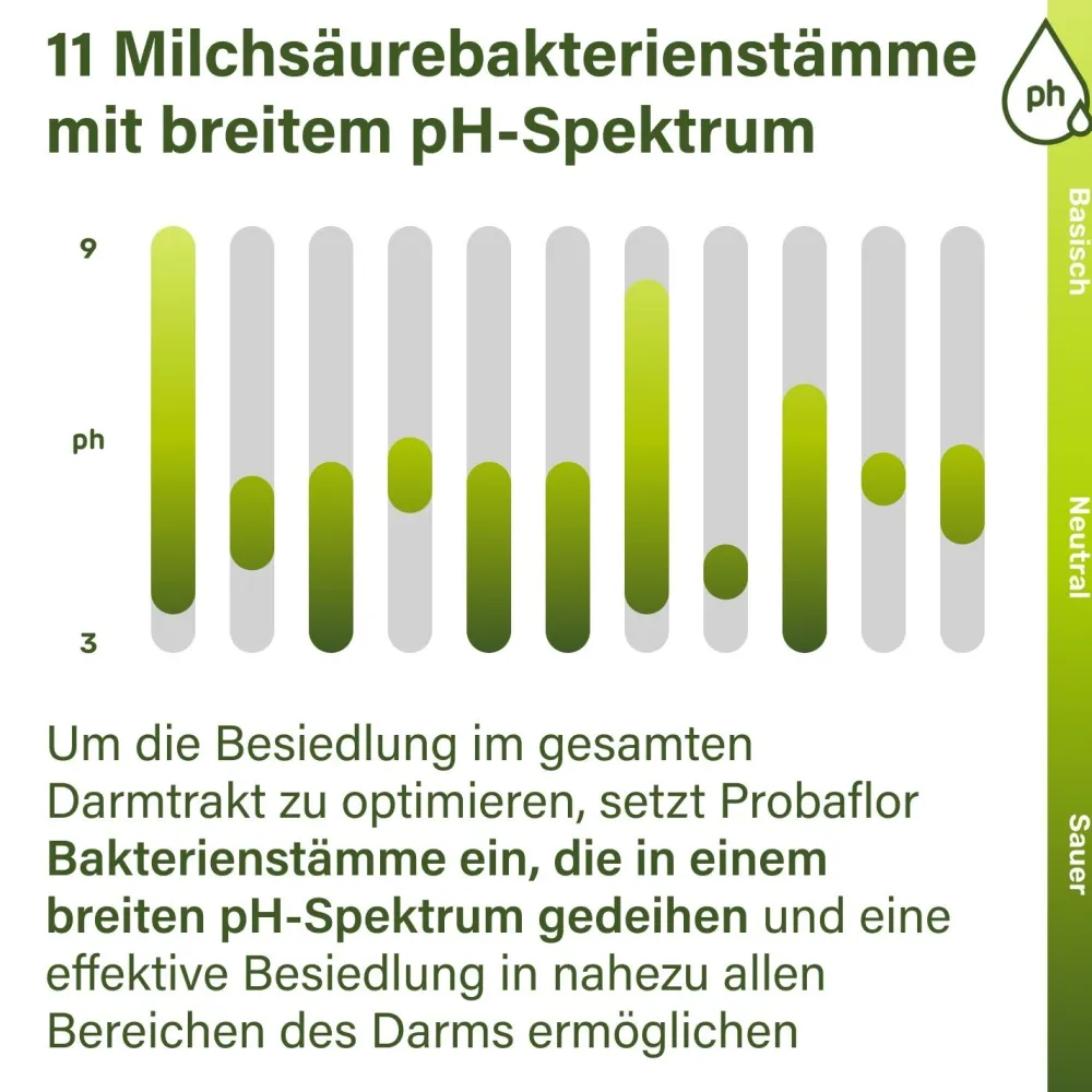 Nupure probaflor - Kapseln mit 11 wertvollen Bakterienkulturen plus Inulin| Sale