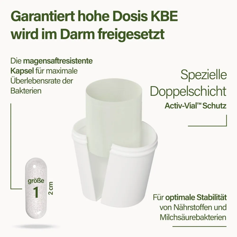 Nupure probaflor - Kapseln mit 11 wertvollen Bakterienkulturen plus Inulin| Sale