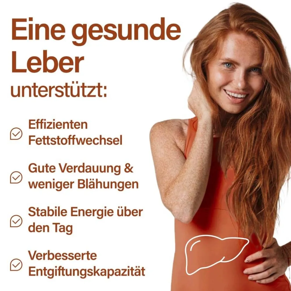 Nupure Proba Hepa Lebergesundheit PRO – 5-in-1 Nahrungsergänzung für die Leber mit Cholin, Artischocke, Mariendistel, Igelstachelbart & Lactobacillus paracasei D3-5>