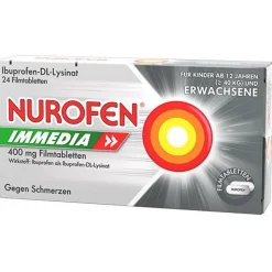 Immedia Filmtabletten 400mg Ibuprofen|Nurofen