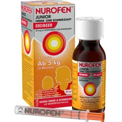 ® Junior Fieber- und Schmerzsaft Erdbeer 40 mg>Nurofen Outlet