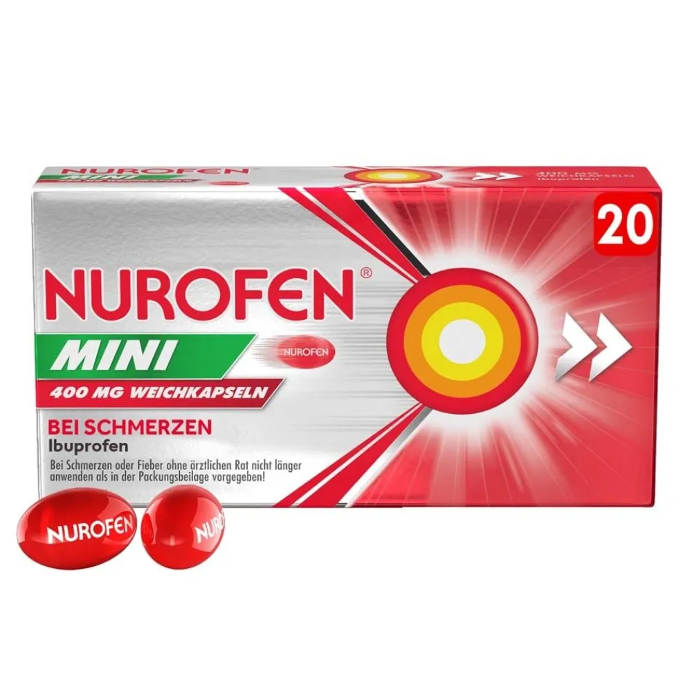 MINI 400 mg Ibuprofen Weichkapseln – für leichteres Schlucken>Nurofen Outlet