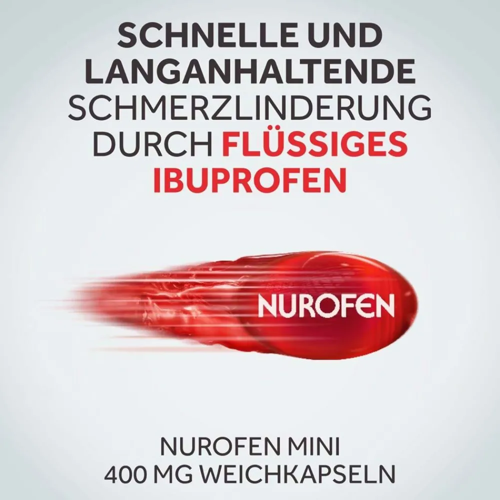 MINI 400 mg Ibuprofen Weichkapseln – für leichteres Schlucken>Nurofen Outlet