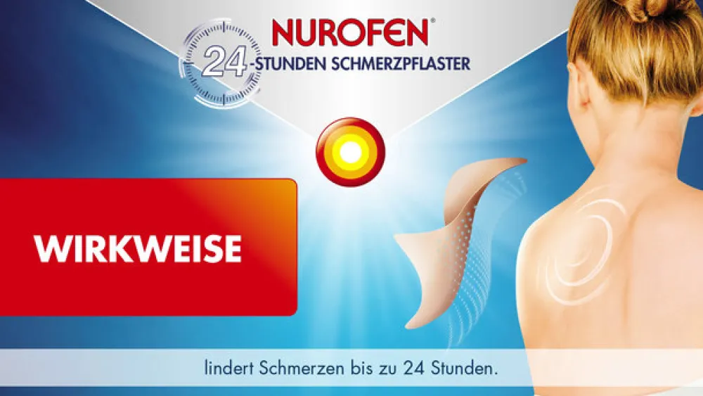 24-Stunden Ibuprofen Schmerzpflaster 200 mg>Nurofen