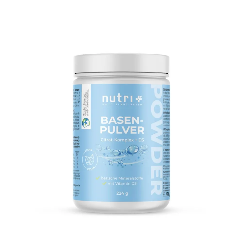 Basenpulver - Basencitrat Pulver - Säure Basen Haushalt|nutri+ New