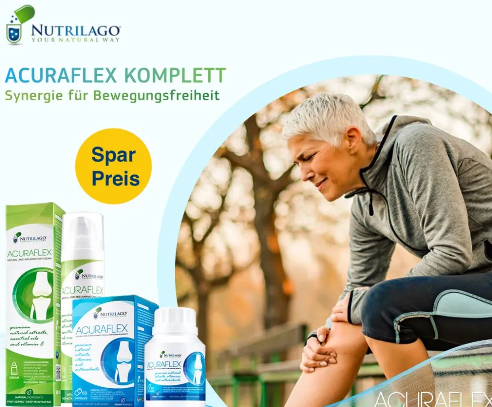 Nutrilago® ACURAFLEX Komplett - FÜR MEHR BEWEGLICHKEIT| Clearance