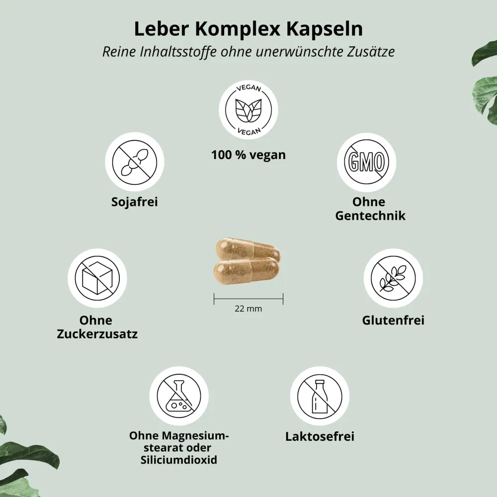 nutri+ Leberkomplex Kapseln|