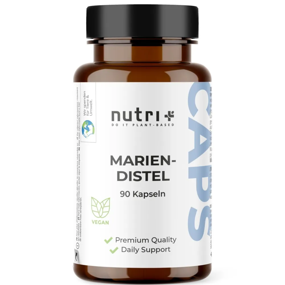 Mariendistel Kapseln mit Artischocke + Löwenzahn>nutri+ Sale