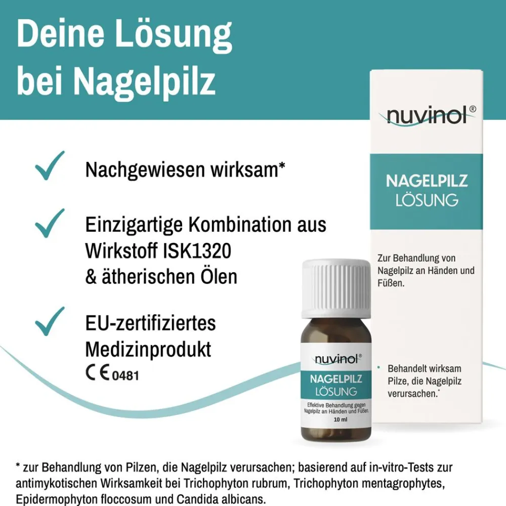 nuvinol Nagelpilz Lösung – bewährt & alltagstauglich| Online