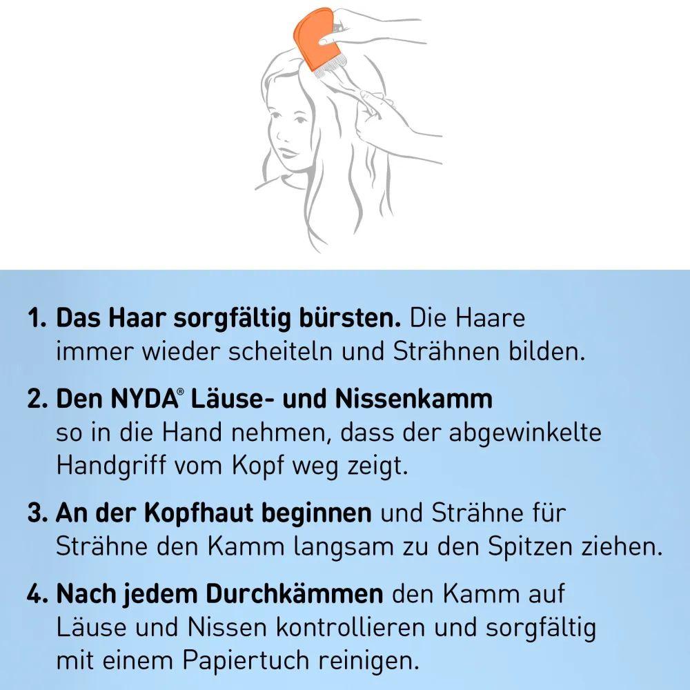 ® Läuse- und Nissenkamm>Nyda Discount