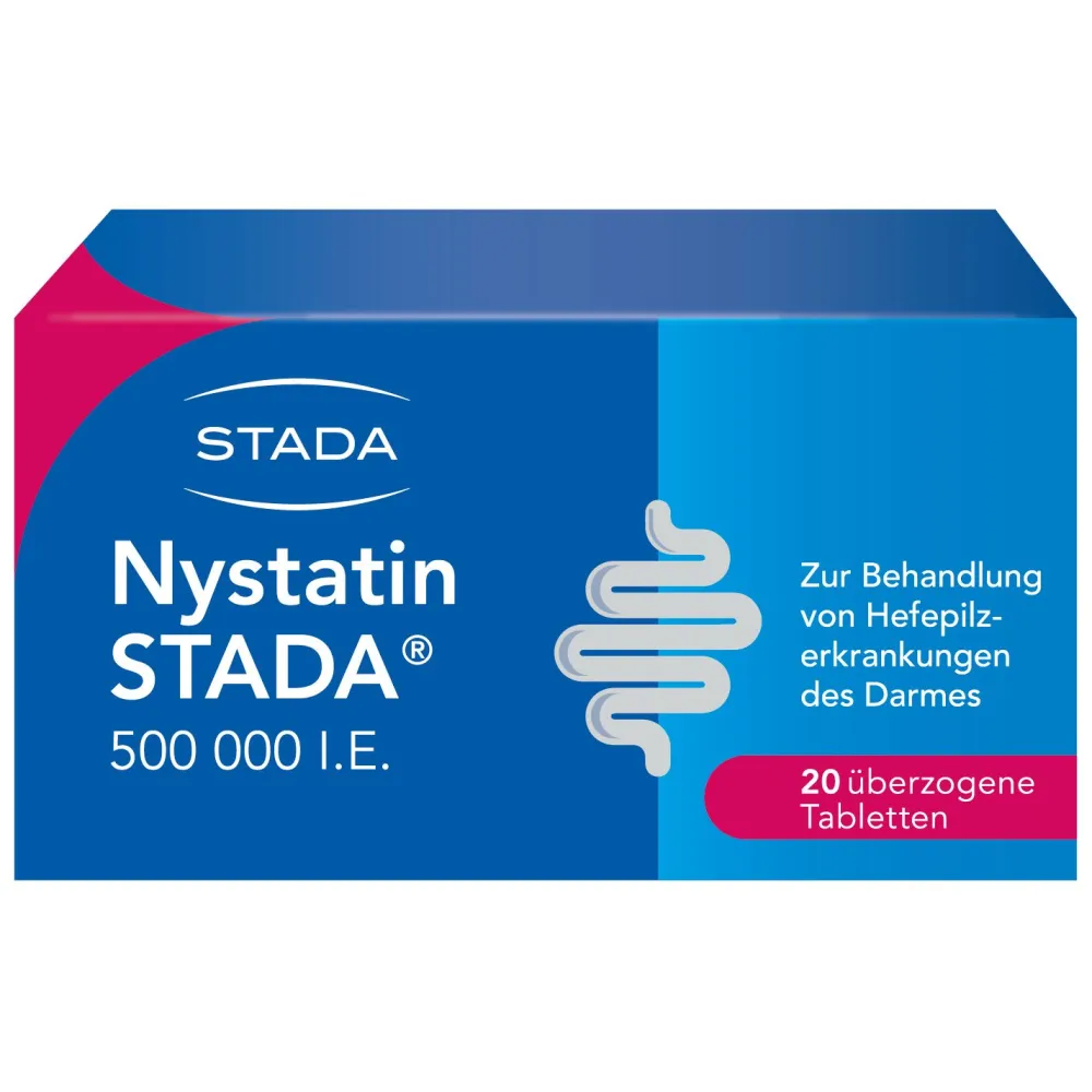 STADA® 500.000 I.E. überzogene Tabletten bei Pilzerkrankungen|Nystatin Best