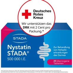 STADA® 500.000 I.E. überzogene Tabletten bei Pilzerkrankungen|Nystatin Best