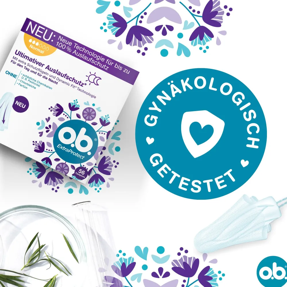 o.b.® ExtraProtect Normal>o.b. Tampons Best