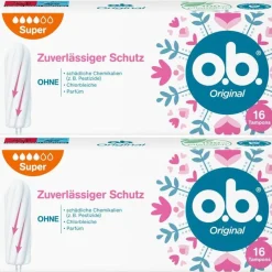 o.b.® Original Super>o.b. Tampons New