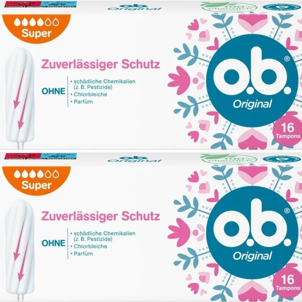 o.b.® Original Super>o.b. Tampons New