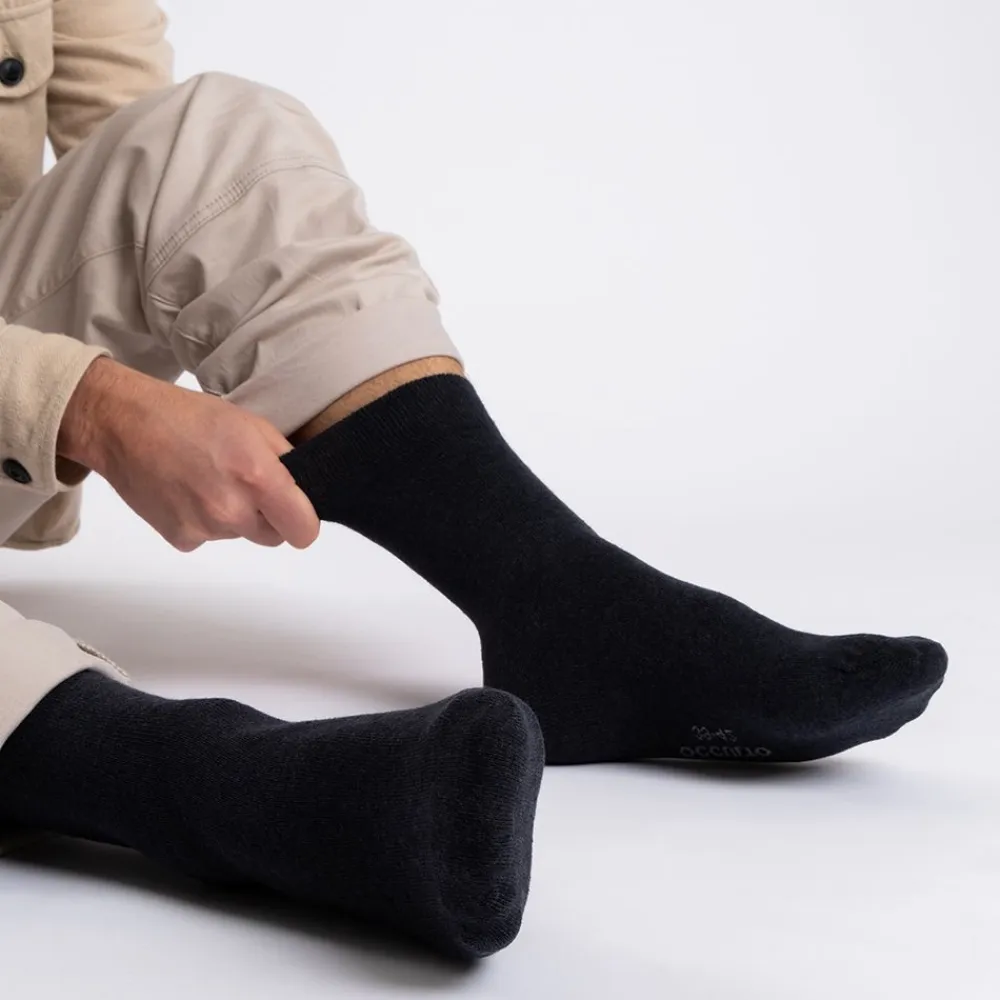 Occulto Herren Diabetikersocken 10er Pack (Modell: Goetz) 10Gry 43-46>