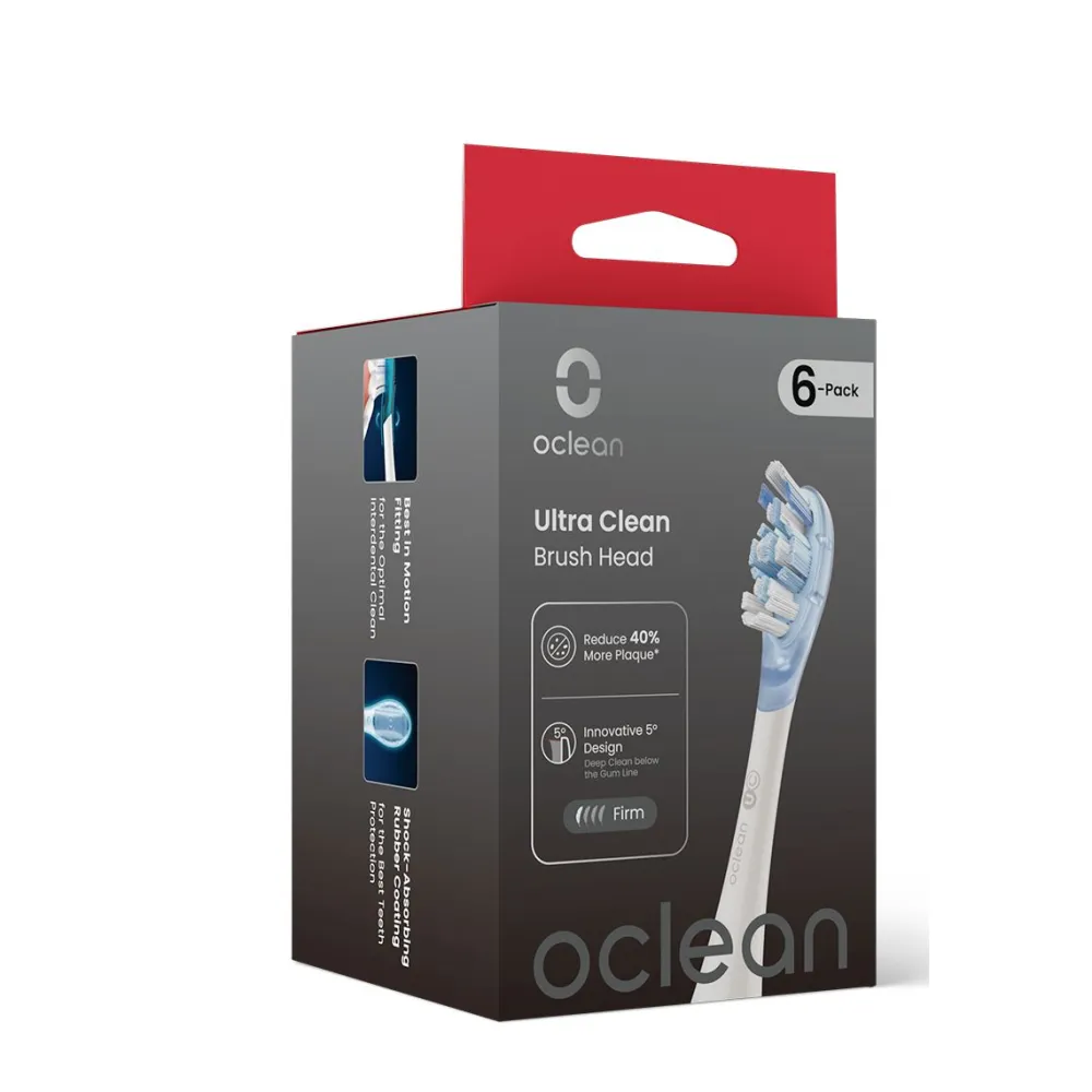 Oclean Bürstenkopf Ultra Clean 2er Pack, Weiß> New