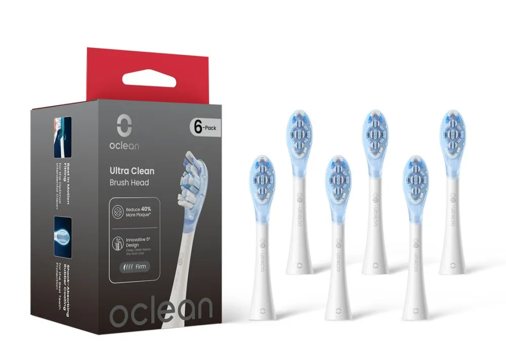 Oclean Bürstenkopf Ultra Clean 2er Pack, Weiß> New