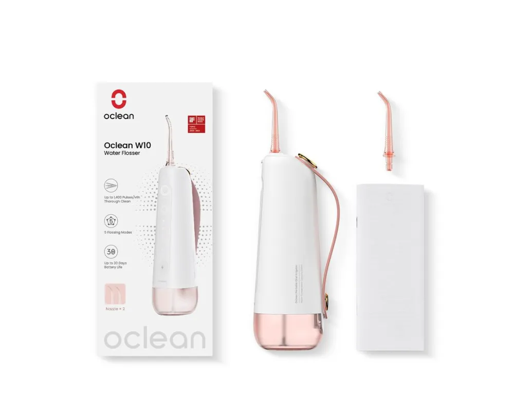 Oclean W10 Tragbarer Munddusche Pink> Outlet