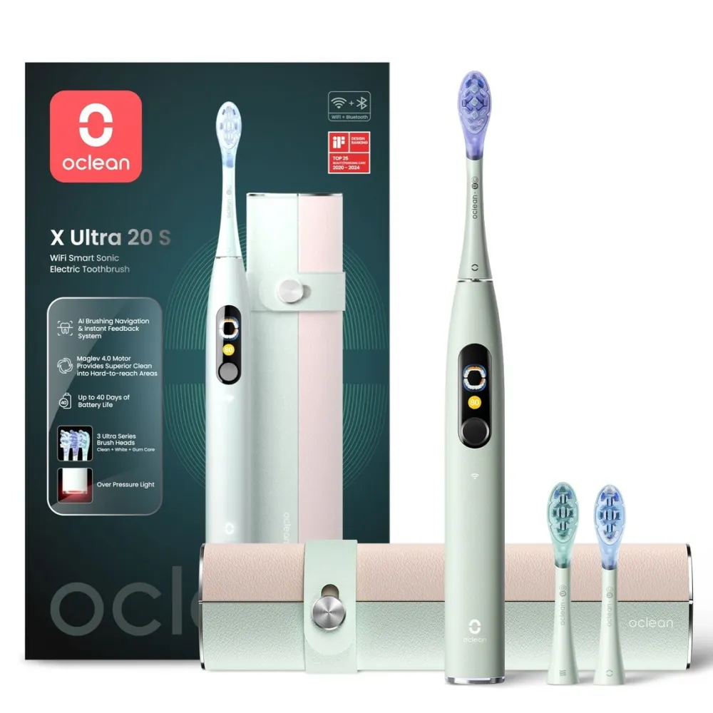 Oclean X Ultra 20 S Zahnbürste, grün> Clearance