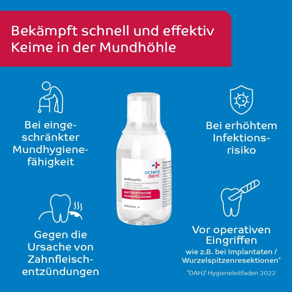 octenident® antiseptic Antiseptische Mundspüllösung> Clearance