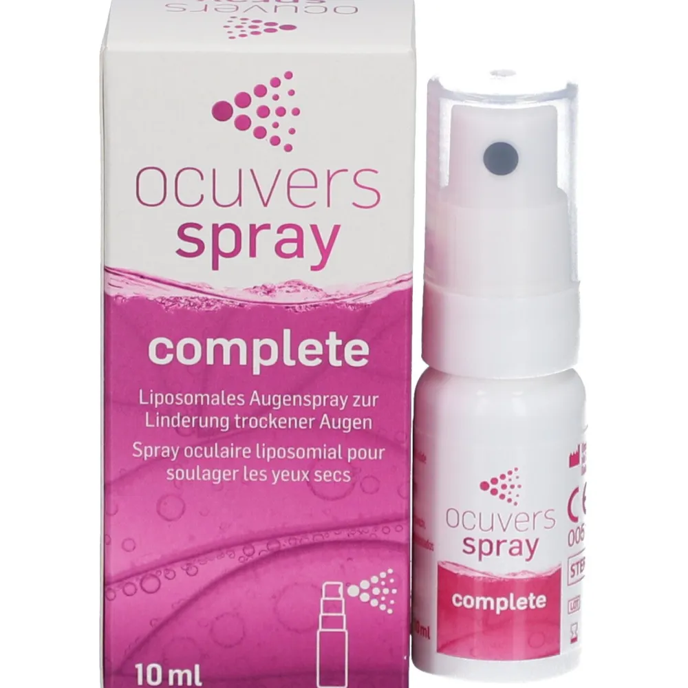 ocuvers® Spray complete - Liposomales Augenspray für trockene Augen| Clearance