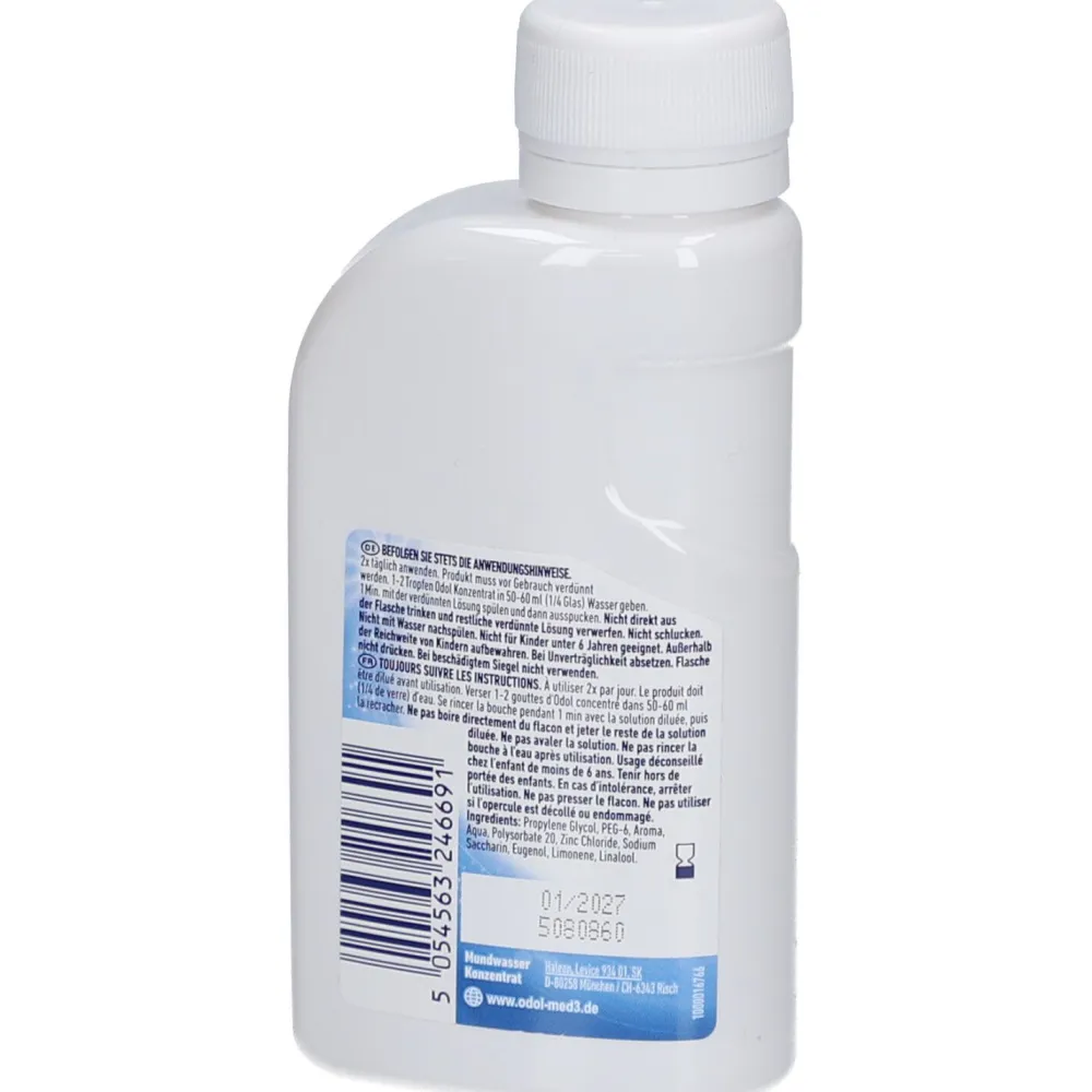 Odol® Mundwasser Plus – Alkoholfreies Konzentrat mit Salbei & Kamille| Hot