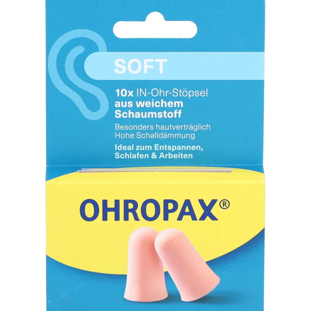 ® Soft – Ohrstöpsel aus Schaumstoff|OHROPAX Online