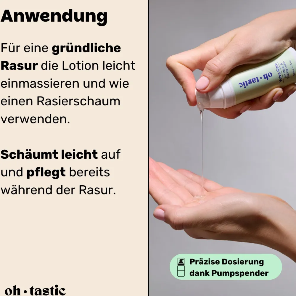ohtastic 2in1 Sensitiv Wash & Shaving Gel| Online