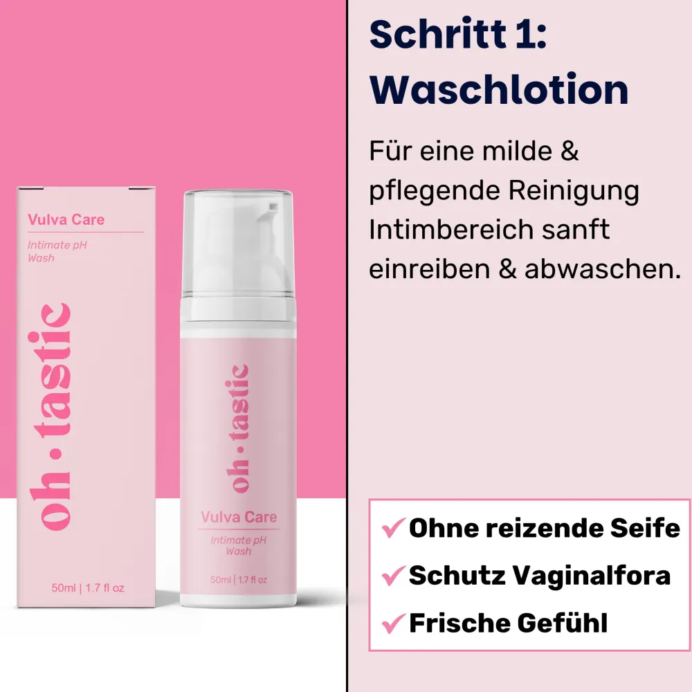 ohtastic: Intimpflege-Duo | Intim Waschlotion + Intimcreme| Outlet