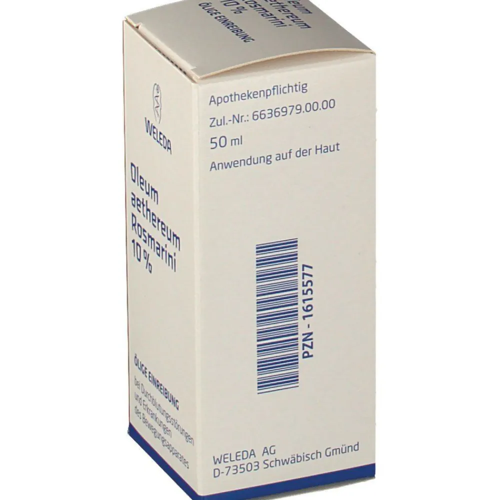 Oleum Aeth. Rosmarini 10 %>WELEDA