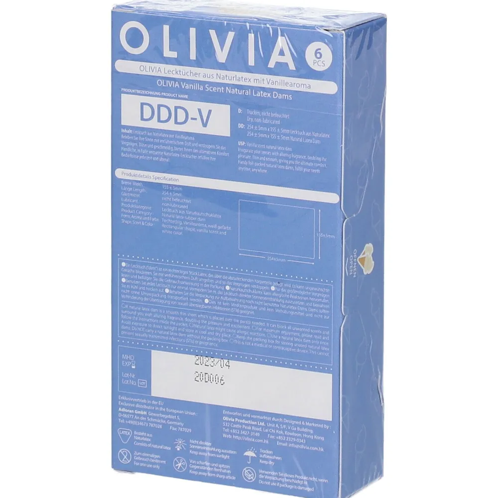 Lecktücher Vanille|OLIVIA Hot