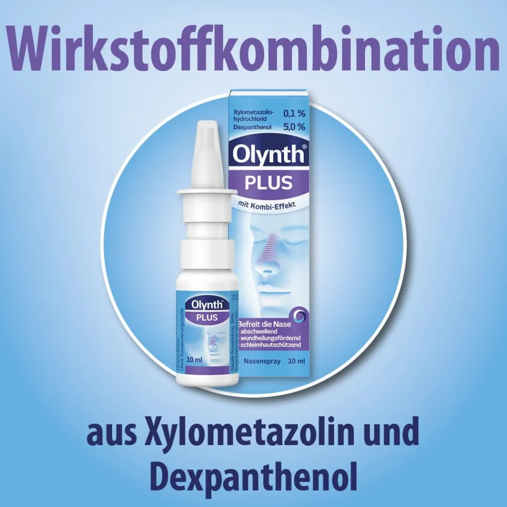 ® PLUS 0,1 % / 5 % Nasenspray|Olynth Online