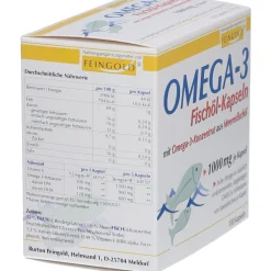 Omega-3 Fischöl-Kapseln| New