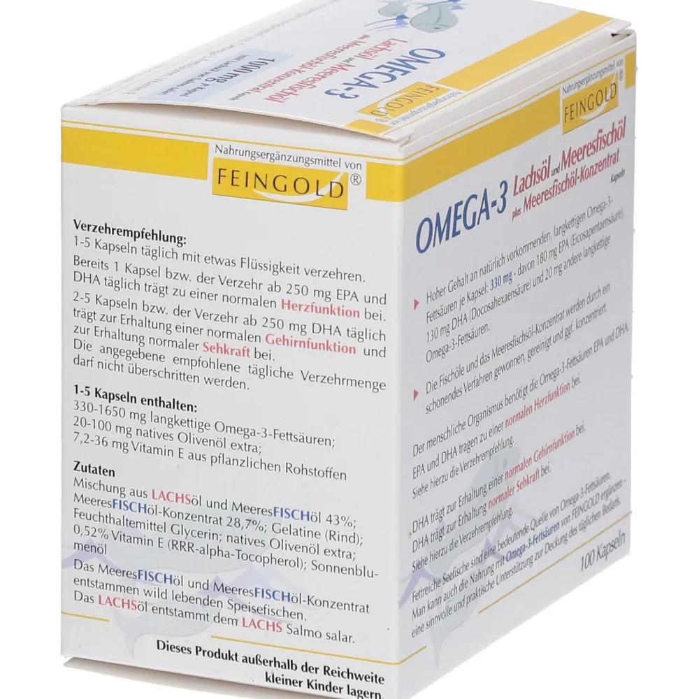 Omega-3 Lachsöl und Meeresfischöl Kapseln> Outlet