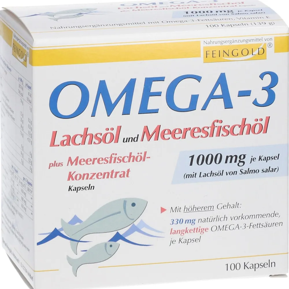 Omega-3 Lachsöl und Meeresfischöl Kapseln> Outlet
