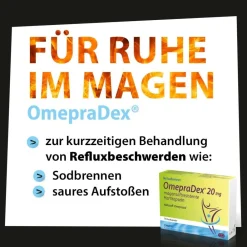 OmepraDex® 20 mg, bei Sodbrennen und Refluxbeschwerden> Best