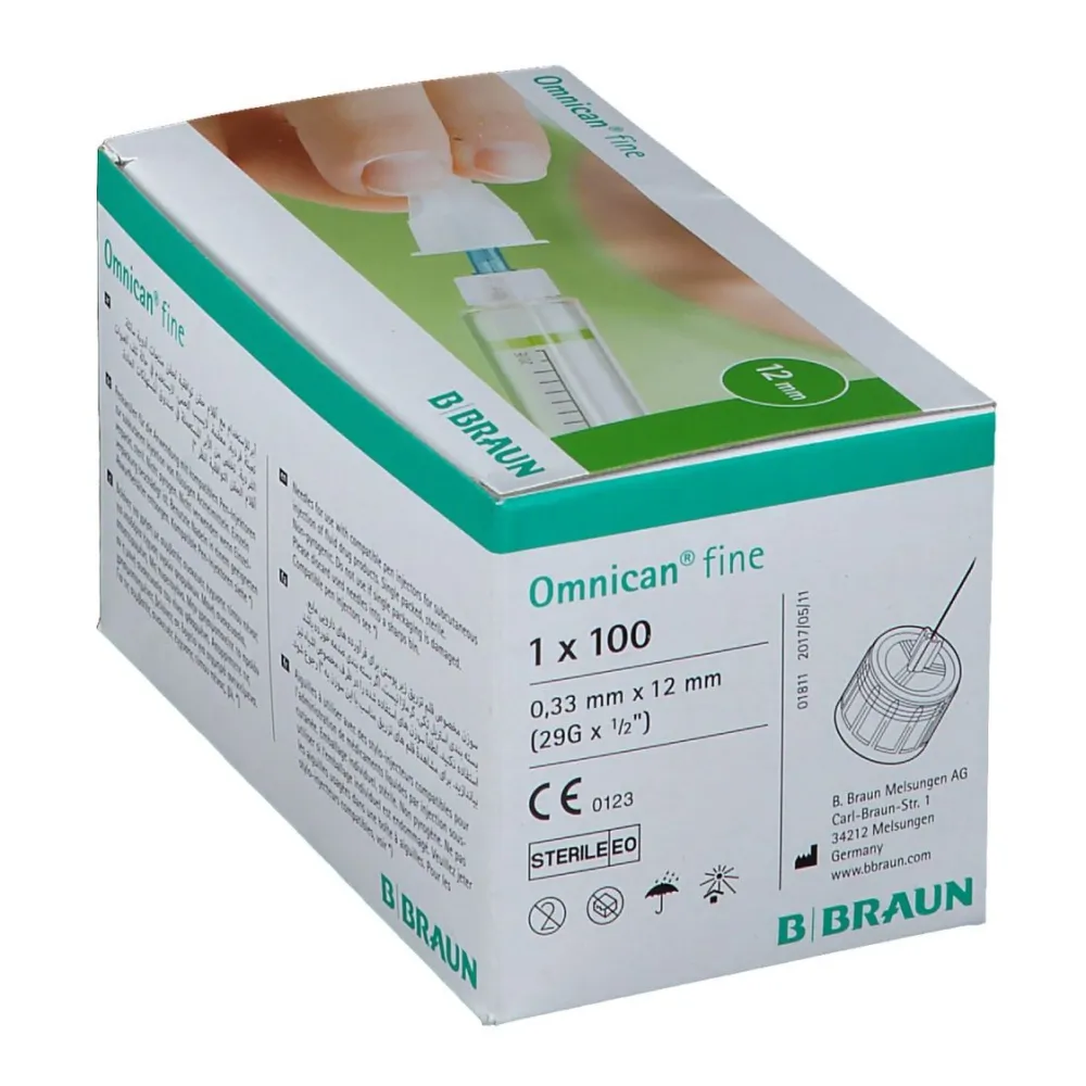 Omnican® fine Penkanüle 29G 0,33 x 12mm>B-BRAUN Discount