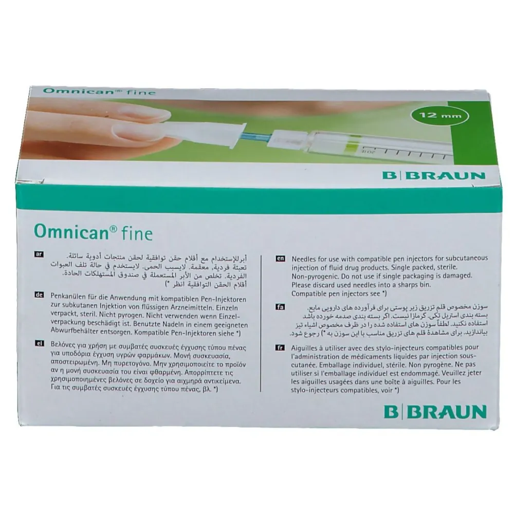 Omnican® fine Penkanüle 29G 0,33 x 12mm>B-BRAUN Discount