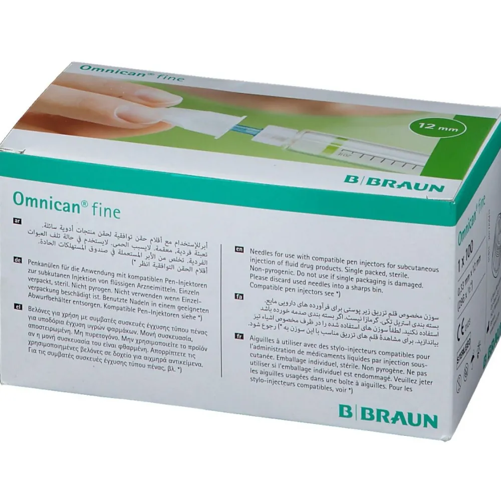 Omnican® fine Penkanüle 29G 0,33 x 12mm>B-BRAUN Discount
