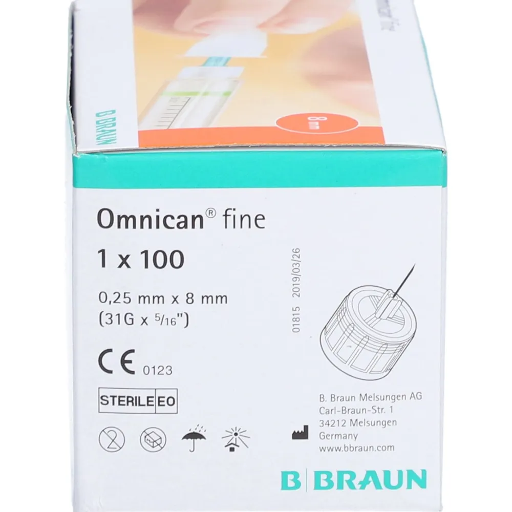 OMNICAN FINE PEN KA 0.25 x 8 mm| Outlet