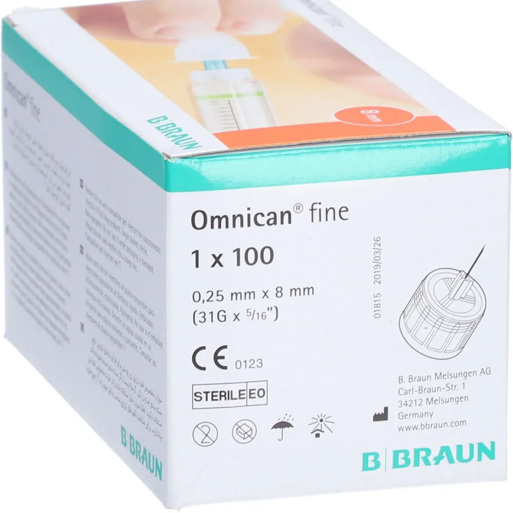 OMNICAN FINE PEN KA 0.25 x 8 mm| Outlet