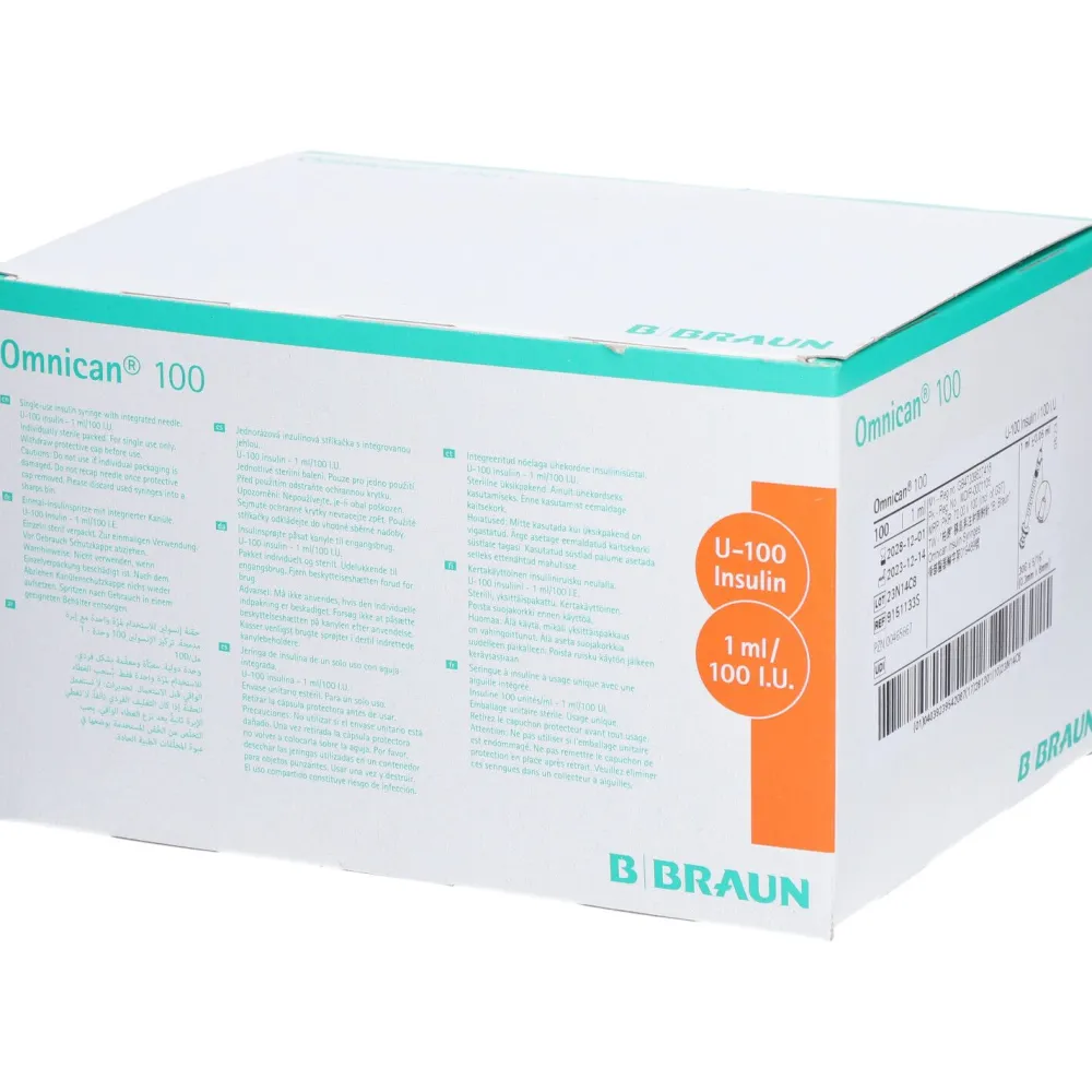 OMNICAN 100 1ML 0.30X8MM| Best